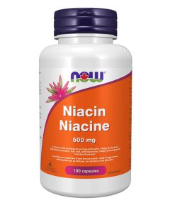 نیاسین ناو 100 عددیNow Niacin 500mg  