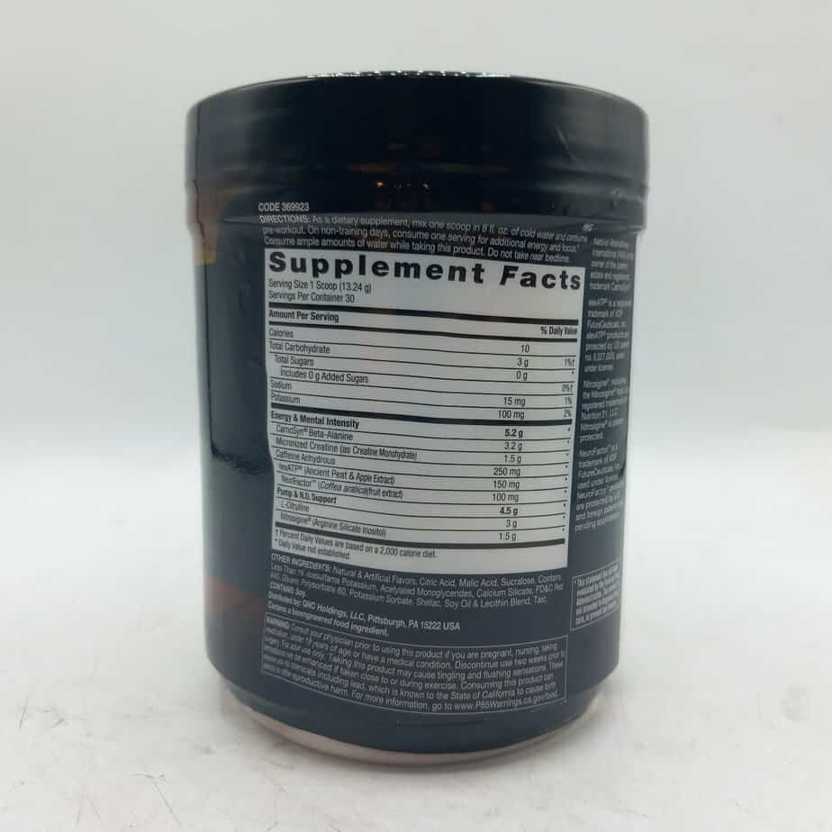 پری ورک اوت لایت جی ان سی GNC BEYOND RAW LIT Pre-Workout 5 پری ورک اوت لایت جی ان سی GNC BEYOND RAW LIT Pre-Workout