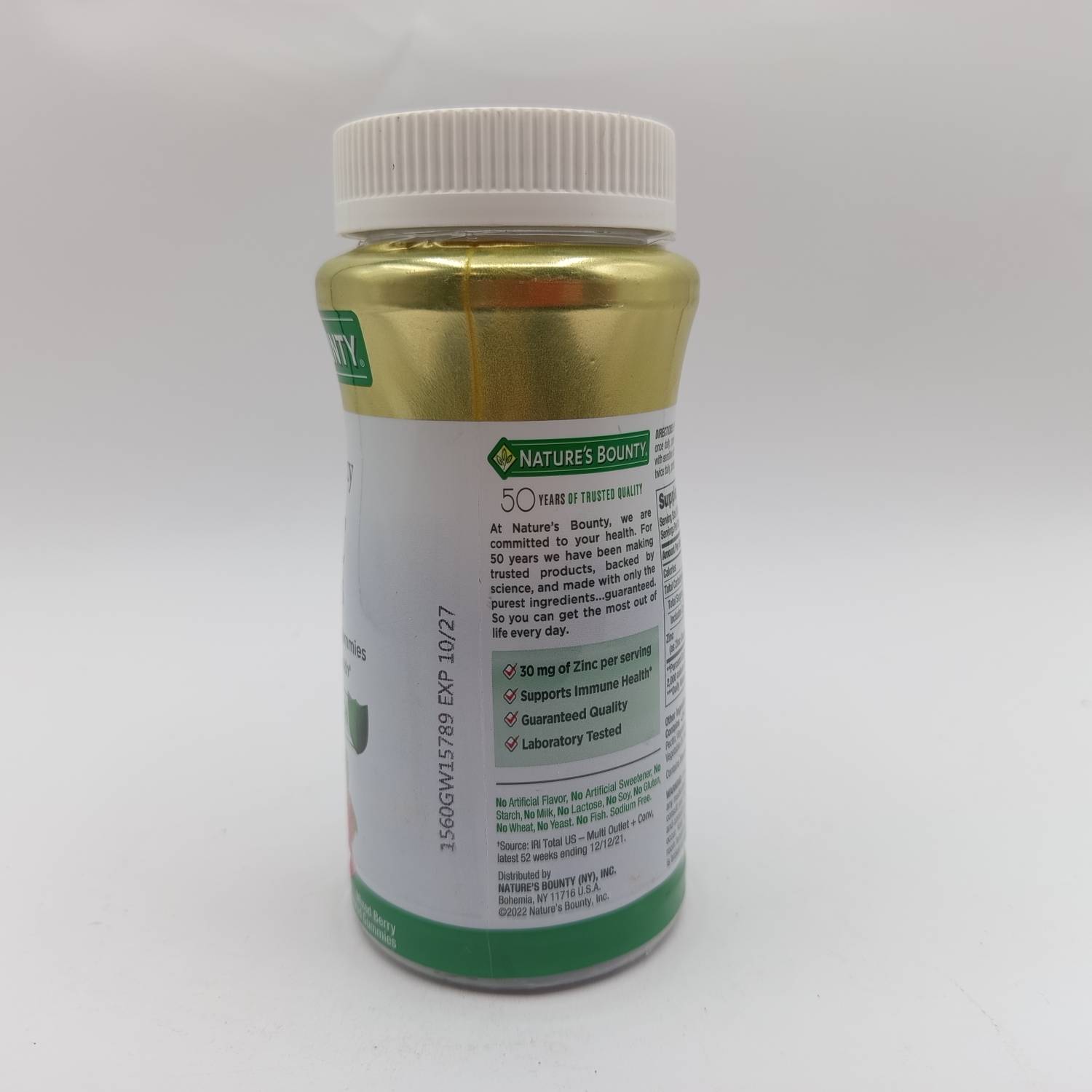 پاستیل زینک نیچرز بونتی Nature's Bounty Zinc Gummies 30mg 3 پاستیل زینک نیچرز بونتی Nature's Bounty Zinc Gummies 30mg چیست؟