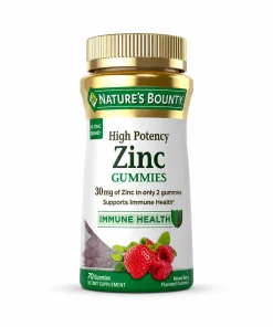 پاستیل زینک نیچرز بونتی Nature's Bounty Zinc Gummies 30mg