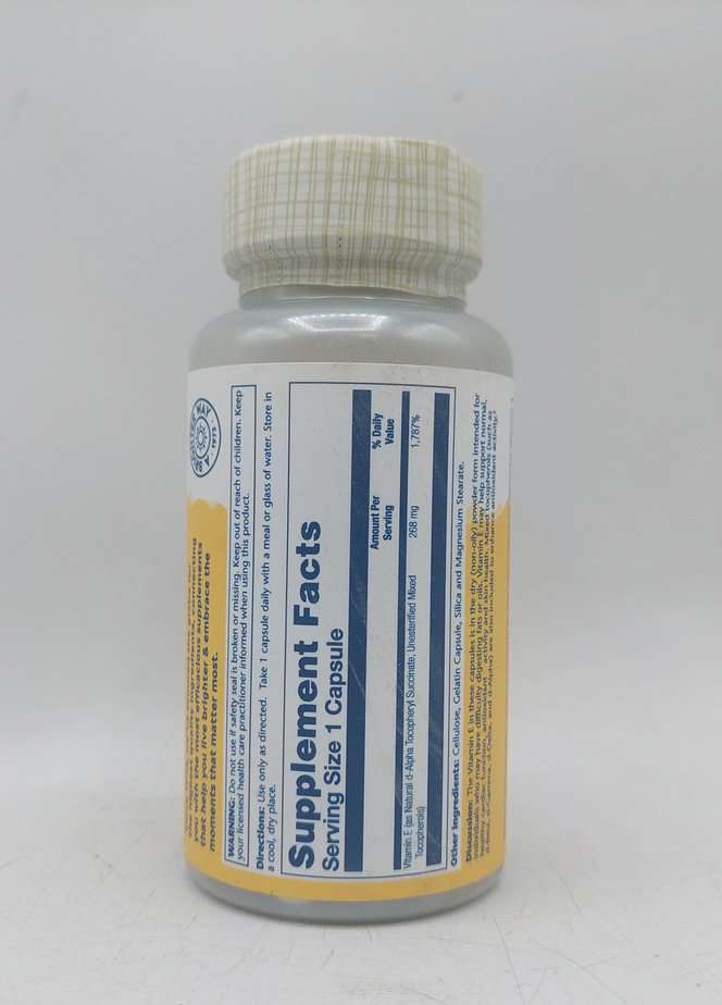 ویتامین ای سولاری Solaray Vitamine E 3 ویتامین ای سولاری Solaray Vitamine E - Image 3