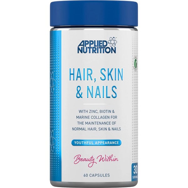 هیر اسکین نیلز اپلاید 60 عدد Applied Hair, Skin & Nails 1 هیر اسکین نیلز اپلاید 60 عدد Applied Hair, Skin & Nails