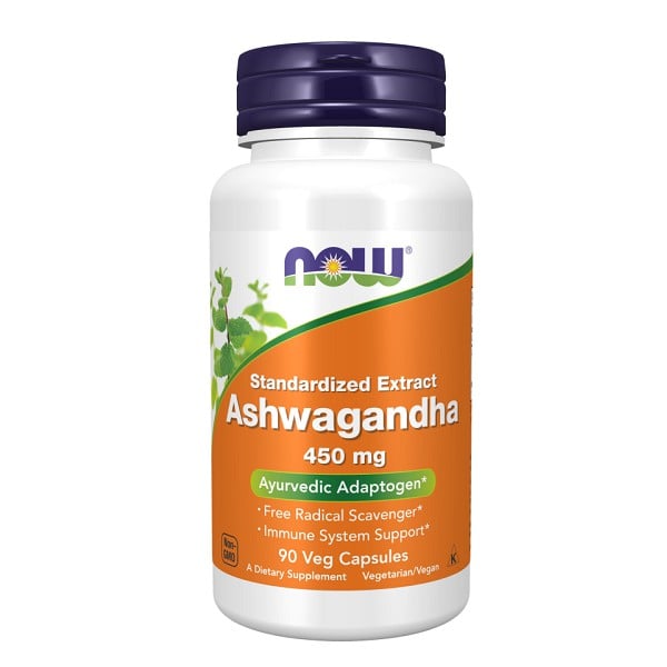 قرص آشواگاندا ناو 90 عدد NOW Ashwagandha 450 mg 1 آشواگاندا ناو 90 عدد NOW Ashwagandha 450 mg