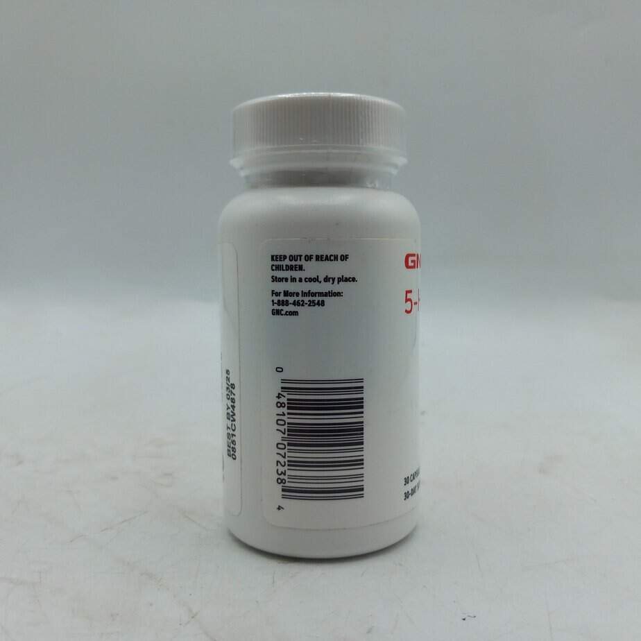 5-هیدروکسی تریپتوفان جی ان سی GNC 5-HTP 100mg 4 5-هیدروکسی تریپتوفان جی ان سی GNC 5-HTP 100mg