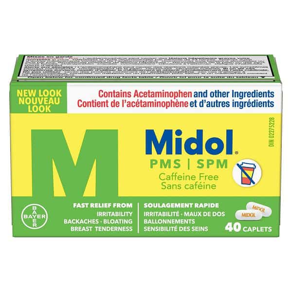 تسکین دهنده درد قاعدگی میدول MIDOL PMS SPM 1 تسکین دهنده درد قاعدگی میدول MIDOL PMS SPM