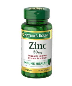 زینک نیچرز بونتی 50 میلی گرم 100 عدد Nature's Bounty Zinc