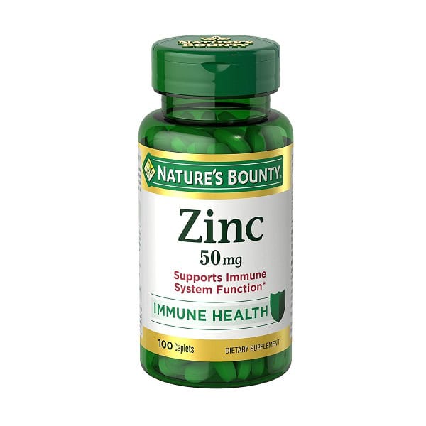 زینک نیچرز بونتی 50 میلی گرم 100 عدد Nature's Bounty Zinc 1 زینک نیچرز بونتی 50 میلی گرم 100 عدد Nature's Bounty Zinc