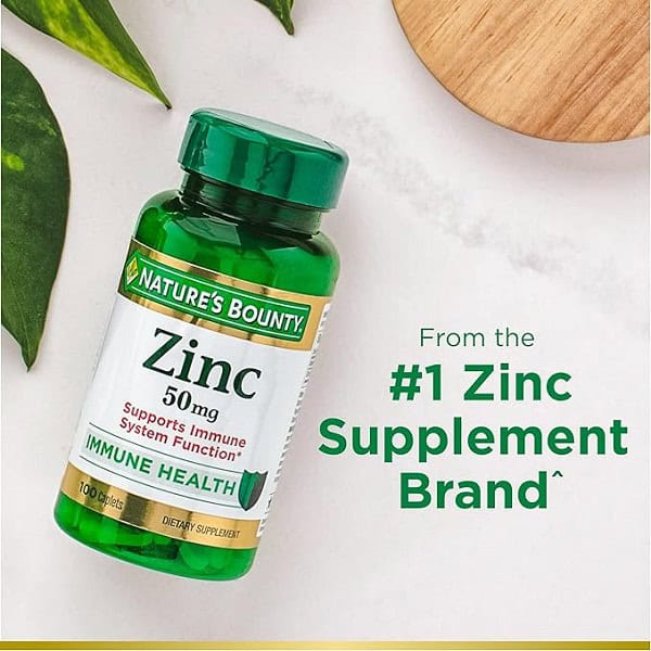 زینک نیچرز بونتی 50 میلی گرم 100 عدد Nature's Bounty Zinc 2 زینک نیچرز بونتی 50 میلی گرم 100 عدد Nature's Bounty Zinc