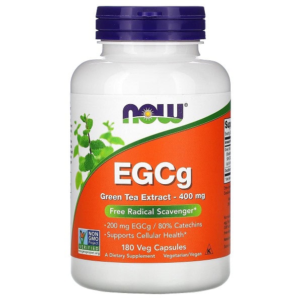 عصاره چای سبز ناو 180 عددی Now EGCG 400mg 1 عصاره چای سبز ناو 180 عددی Now EGCG 400mg