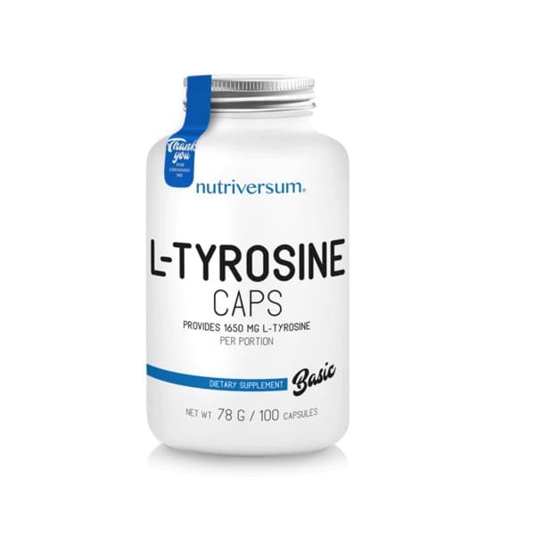 ال-تیروزین کپس ناتریورسام Nutriversum L-Tyrosine Caps 1 ال-تیروزین کپس ناتریورسام Nutriversum L-Tyrosine Caps