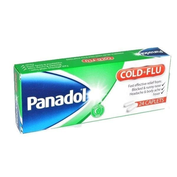 تسکین دهنده علائم سرماخوردگی و آنفولانزا پانادول Panadol Cold & Flu 1 تسکین دهنده علائم سرماخوردگی و آنفولانزا پانادول Panadol Cold & Flu