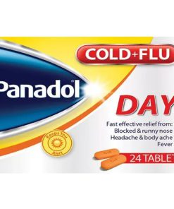 تسکین دهنده علائم سرماخوردگی و آنفولانزا پانادول Panadol Cold+Flu Day