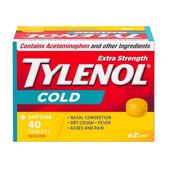 قرص سرماخوردگی تیلنول Tylenol Cold Extra Strength Night Time 1 قرص سرماخوردگی تیلنول Tylenol Cold Extra Strength Night Time