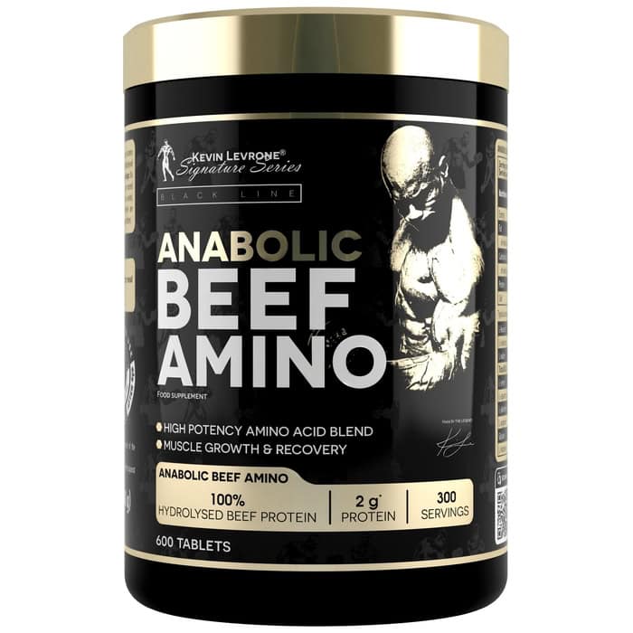 آنابولیک بیف آمینو کوین لورون 600 عددی Kevin Levrone ANABOLIC BEEF AMINO 1 آمینو آنابولیک کوین