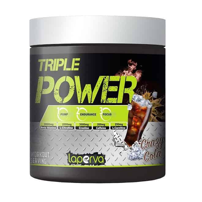 تریپل پاور لاپروا Laperva Triple Power Pre-Workout 1 تریپل پاور لاپروا Laperva Triple Power Pre-Workout