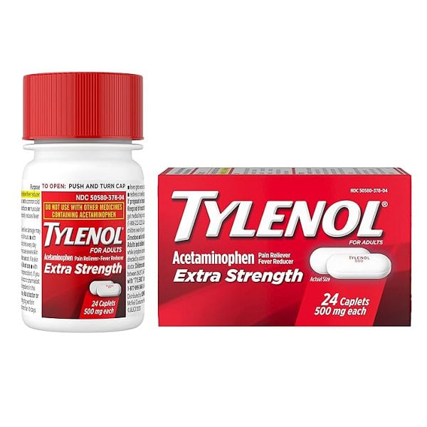 مسکن تیلنول اکسترا 500 میل 24 عددی Tylenol Extra Strength 2 مسکن تیلنول اکسترا 500 میل 24 عددی Tylenol Extra Strength