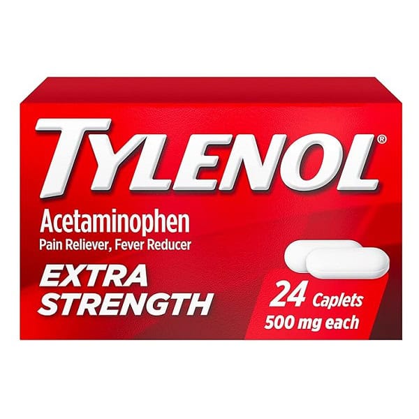 مسکن تیلنول اکسترا 500 میل 24 عددی Tylenol Extra Strength 1 مسکن تیلنول اکسترا 500 میل 24 عددی Tylenol Extra Strength