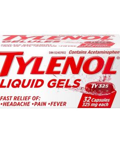 مسکن تیلنول لیکوید ژل 325 میلی گرمی 32 عددی Tylenol Liquid Gel
