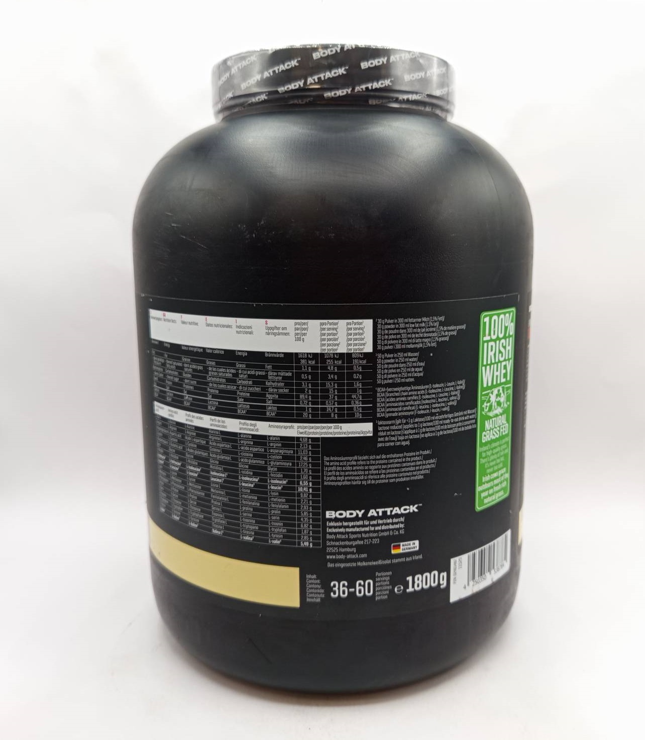 اکستریم وی ایزوله بادی اتک 1.8 کیلو Body Attack Extreme ISO Whey 3 اکستریم وی ایزوله بادی اتک 1.8 کیلو Body Attack Extreme ISO Whey