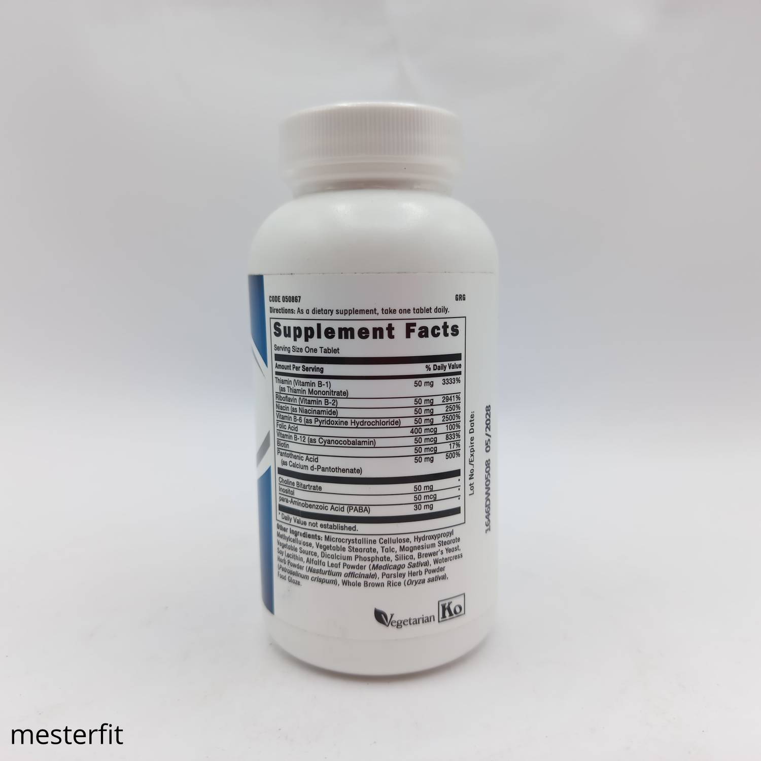 ب کمپلکس بیگ 50 جی ان سی GNC B50 4 ب کمپلکس بیگ 50 جی ان سی GNC B50