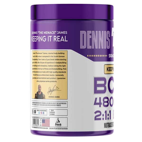 بی سی ای ای دنیس جیمز 4800 میلی گرم 2 بی سی ای ای پل ناتریشن 4800 میلی گرم Dennis James Signature Series BCAA