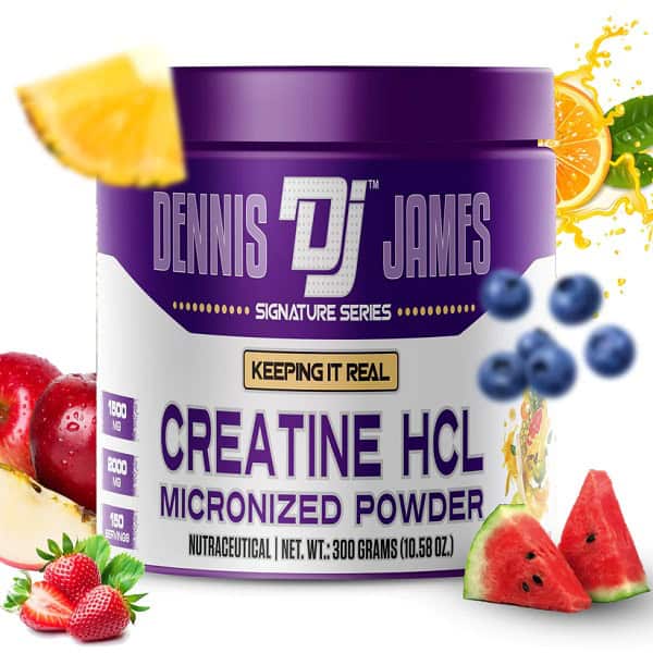 کراتین اچ سی ال دنیس جیمز 300 گرم 2 کراتین اچ سی ال پل نوتریشن Dennis James Signature Series Creatine HCL