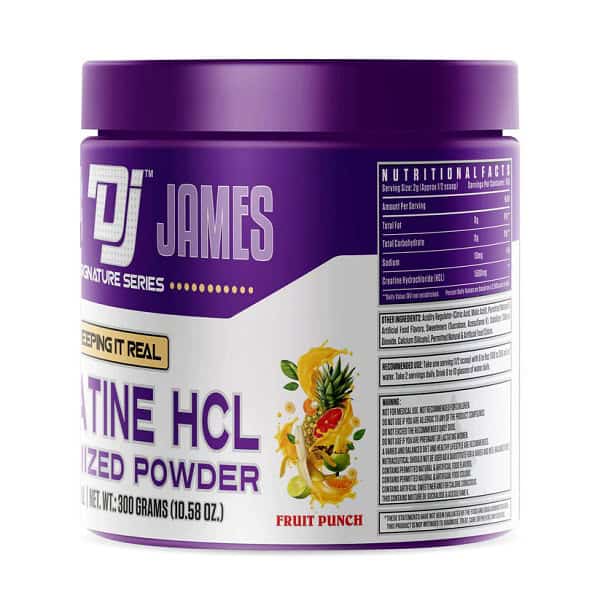 کراتین اچ سی ال دنیس جیمز 300 گرم 4 کراتین اچ سی ال پل نوتریشن Dennis James Signature Series Creatine HCL
