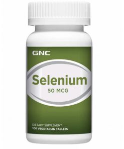 سلنیوم جی ان سی 50 میکروگرم GNC SELENIUM 50 MCG