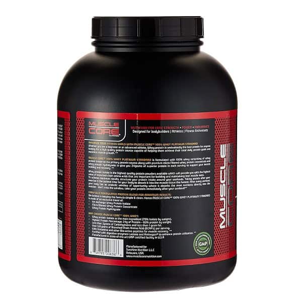 وی ماسل کور Muscle Core 100% WHEY PLATINUM STANDARD 2 وی ماسل کور Muscle Core 100% WHEY PLATINUM STANDARD