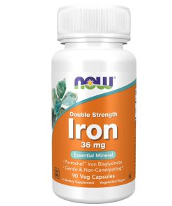 قرص آهن ناو 36 میلی گرم 90 عدد NOW Iron 36 mg