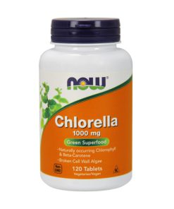 کلرلا ارگانیک ناو 1000 میل 120 عدد NOW Foods Organic Chlorella