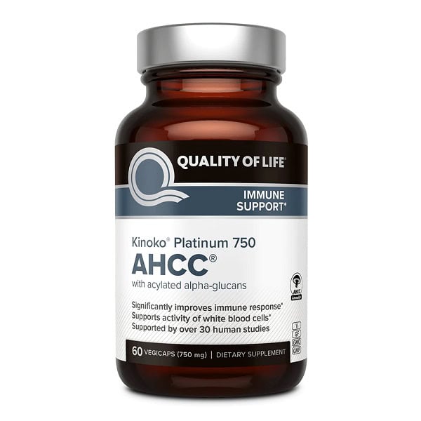 کپسول ای اچ سی سی پلاتینیوم AHCC آمریکایی 1 کپسول کینوکو پلاتینیوم AHCC آمریکایی