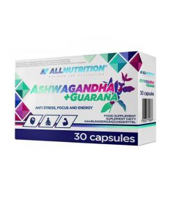 آشواگاندا و گوارانا آل نوتریشن ALLNUTRITION ASHWAGANDHA + GUARANA