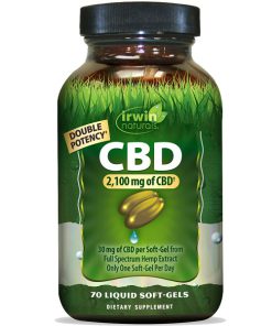 سی بی دی اروین نچرالز Irwin Naturals Double Potency CBD
