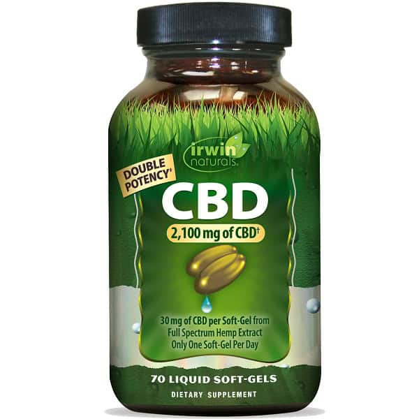 سی بی دی اروین نچرالز Irwin Naturals Double Potency CBD 1 سی بی دی اروین نچرالز Irwin Naturals Double Potency CBD