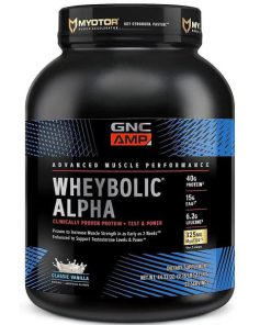 وی بولیک آلفا جی ان سی GNC AMP Wheybolic Alpha