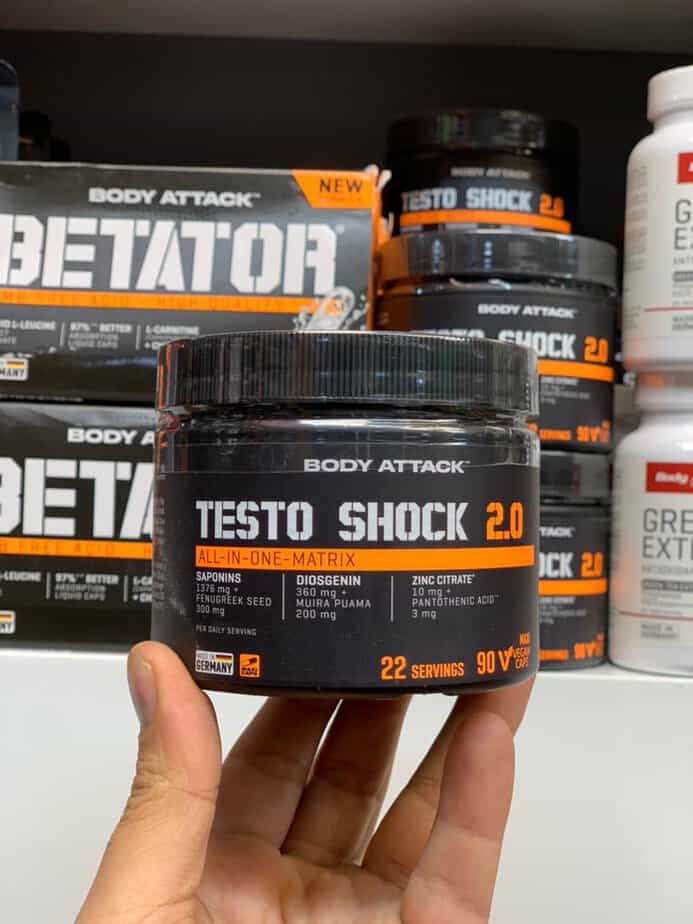 تستو شوک تست بوستر بادی اتک Body Attack Testo Shock 2.0 2 تستو شوک تست بوستر بادی اتک Body Attack Testo Shock 2.0 - Image 2