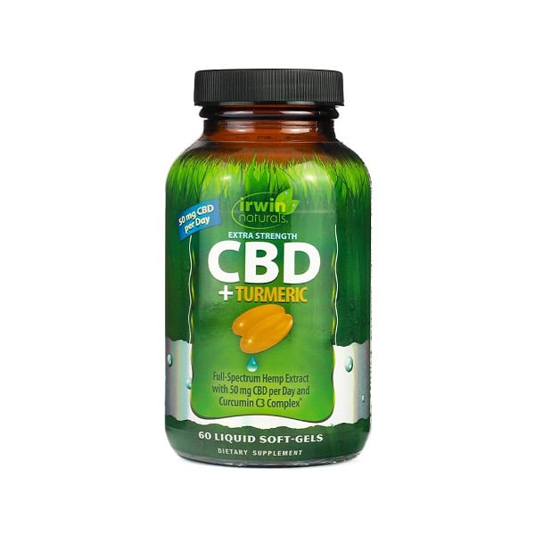 سی بی دی و عصاره زردچوبه اروین نچرالز Irwin Naturals CBD +Turmeric Extra Strength 1 سی بی دی و عصاره زردچوبه اروین نچرالز Irwin Naturals CBD +Turmeric Extra Strength