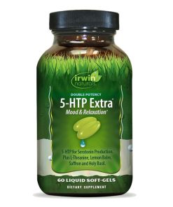 مکمل 5-HTP اروین نچرالز Irwin Naturals Double Potency 5-HTP Extra