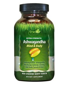 عصاره آشواگاندا اروین نچرالز Irwin Naturals Extra Strength Ashwagandha
