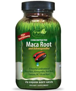 ماکا و آشواگاندا اروین نچرالز Irwin Naturals Maca Root and Ashwagandha