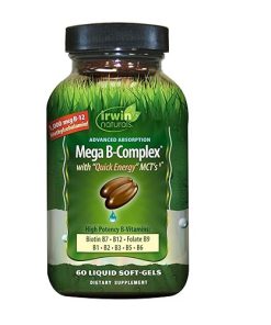مگا ب کمپلکس اروین نچرالز Irwin Naturals Mega Vitamin B Complex