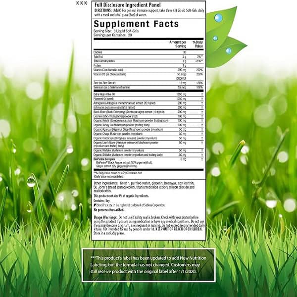 تقویت کننده سیستم ایمنی اروین نچرالز Irwin Naturals Pure Defense Mushroom-8 2 تقویت کننده سیستم ایمنی اروین نچرالز Irwin Naturals Pure Defense Mushroom-8