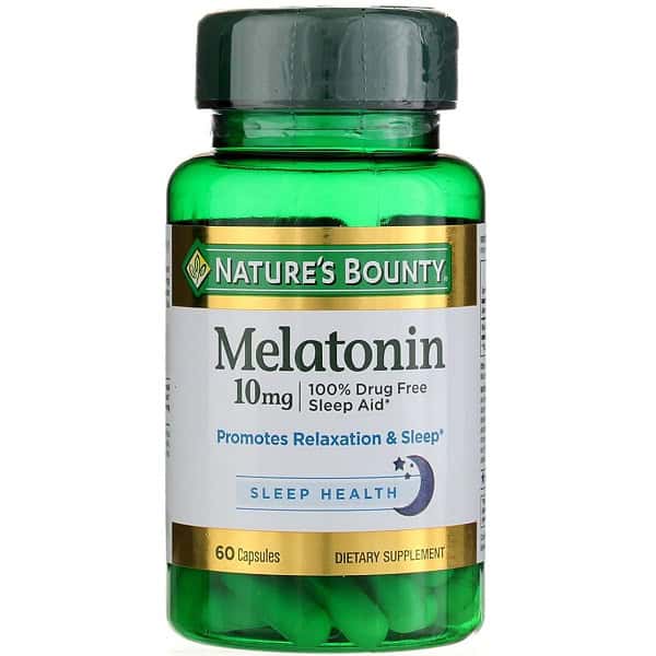 ملاتونین نیچرز بونتی 60 کپسول Nature's Bounty Melatonin 10mg 1 ملاتونین نیچرز بونتی 60 کپسول Nature's Bounty Melatonin 10mg