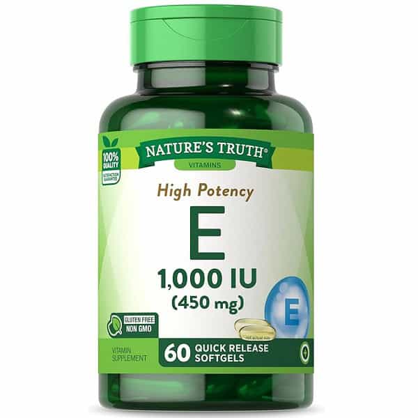 ویتامین ای نیچرز تریث Nature's Truth Vitamin E 1000IU 1 ویتامین ای نیچرز تریث Nature's Truth Vitamin E 1000IU
