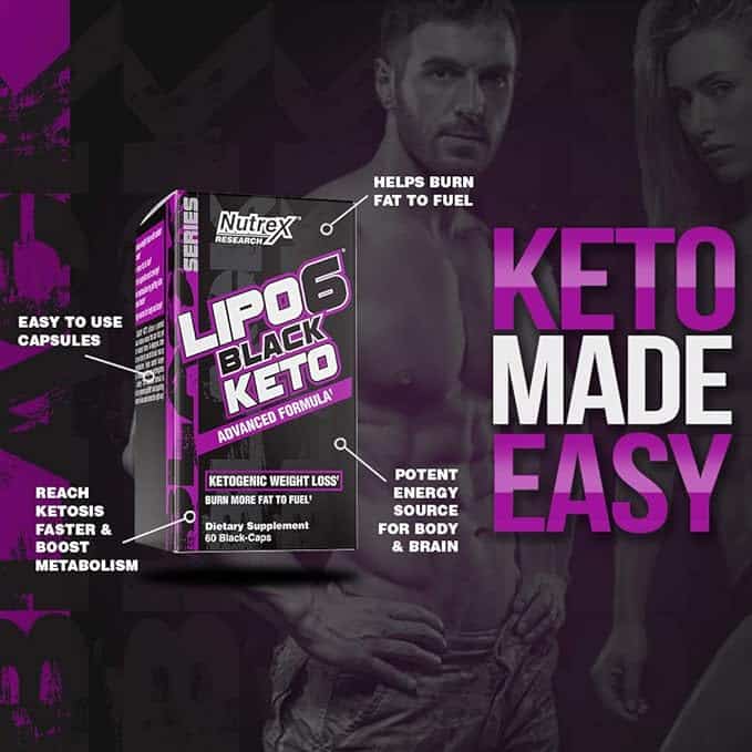 چربی سوز لیپو 6 بلک کتو ناترکس Nutrex Lipo6 Black Keto 5 چربی سوز لیپو 6 بلک کتو ناترکس Nutrex Lipo6 Black Keto