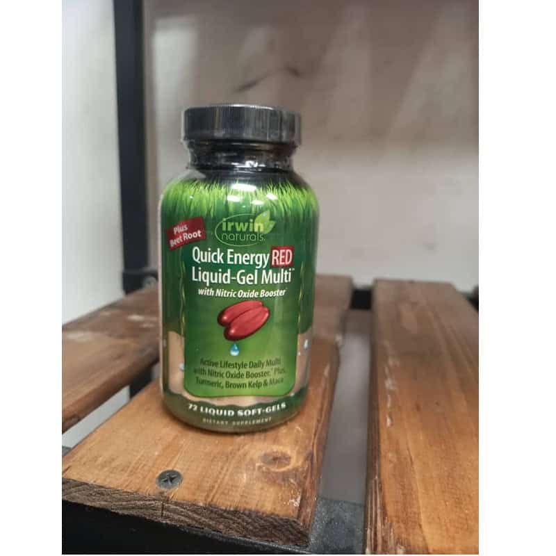 مولتی ویتامین اروین نچرالز کوئیک انرژی رد Irwin Naturals Quick Energy RED 4 مولتی ویتامین اروین نچرالز کوئیک انرژی رد Irwin Naturals Quick Energy RED