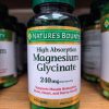 منیزیم گلیسینات نیچرز بونتی Nature’s Bounty Magnesium Glycinate