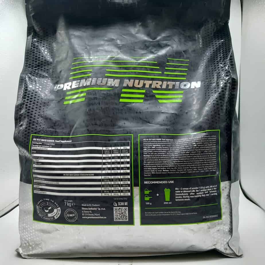 تست مس گینر پرمیوم نوتریشن Premium Nutrition TEST MASS GAINER 3 تست مس گینر پرمیوم نوتریشن Premium Nutrition TEST MASS GAINER - Image 3