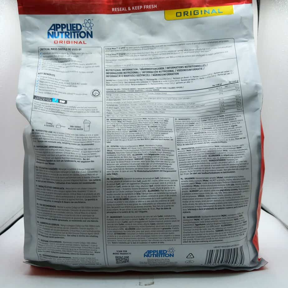 مس گینر اپلاید 6 کیلویی + تشخیص فیک و اصل بودن گینر اپلاید 5 مس گینر اپلاید 6 کیلویی + تشخیص فیک و اصل بودن گینر اپلاید - Image 5